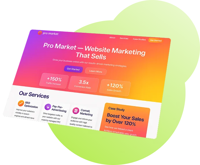 Заказать Landing page | Spectre